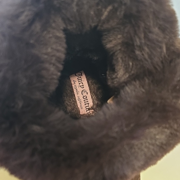 Juicy Couture Womens Chocolate Fur Boots - Picture 7 of 13
